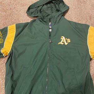 a's starter jacket